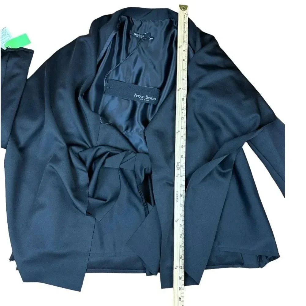 Nuovo Borgo Black Blazer Jacket 44/6 - Picture 4 of 14